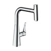 Смеситель для кухни с выдвижным изливом и лейкой Hansgrohe M71 73802800