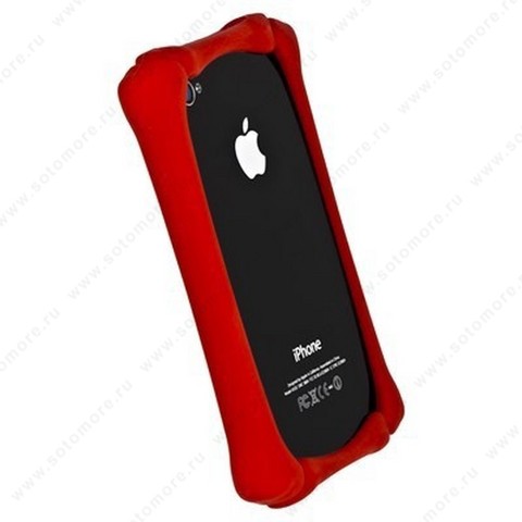 Бампер силиконовый для iPhone 4s/ 4 тема 3 вид 10