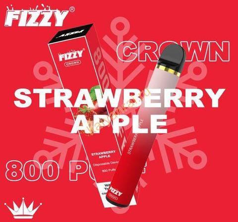 Fizzy Crown 800 затяжек - Клубника Яблоко