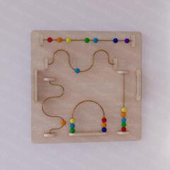 Модуль для развития запястья с движением по проволоке