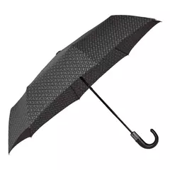 Зонт складной HB Monogramme Dark Grey