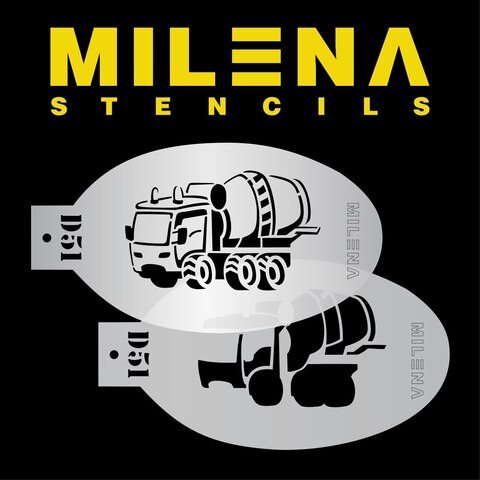 Трафарет Milena D51