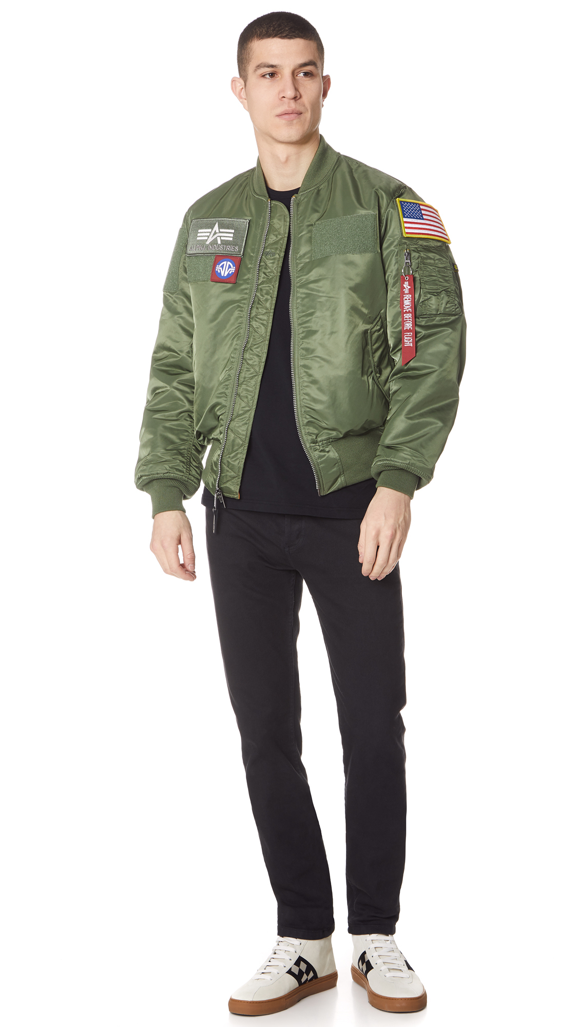 XLサイズ ON AIR /Alpha Industries MA-1 KYNE | myglobaltax.com