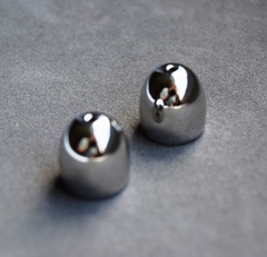 Концевик 12мм, внутр диаметр 10мм, покрытие родий