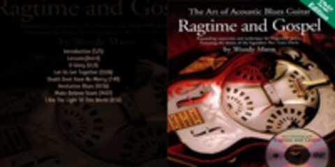 The Art Of Acoustic Blues Guitar - Ragtime and Gospel / Rev. Gary Davis / Woody Mann