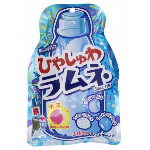 Карамель со вкусом содовой Senjaku Ramune, 75 гр.