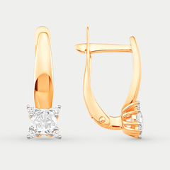 Серьги золотые