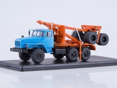 Ural-43204-41 timber carrier with trailer 1:43 Start Scale Models (SSM)
