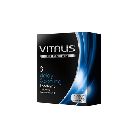 Презервативы VITALIS premium №3 delay& cooling