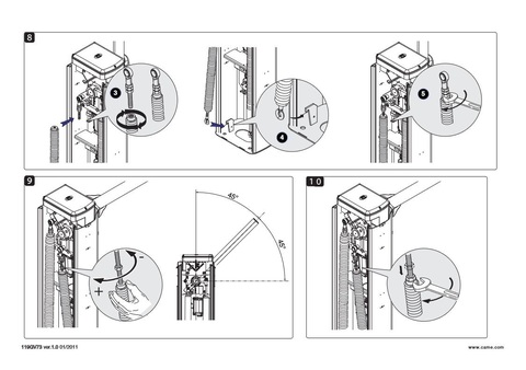 001G03004 Крепление стрелы круглого сечения