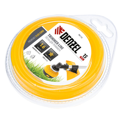 Леска для триммера, звезда 1.6 мм х 15 м, блистер Flex cord Denzel