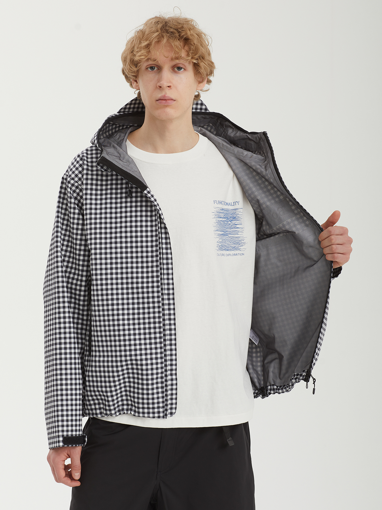 Куртка Gingham Shell