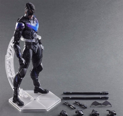 Бэтмен Рыцарь Аркхема фигурка Найтвинг (копия) — Batman Arkham Knight Nightwing Play Arts Kai (copy)