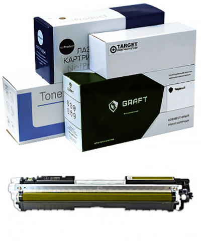 Картридж CE312A/Canon 729Y OEM