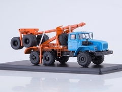 Ural-43204-41 timber carrier with trailer 1:43 Start Scale Models (SSM)