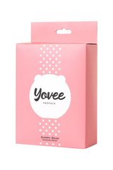 Розовый силиконовый массажер для лица Yovee Gummy Bear - 