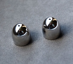 Концевик 12мм, внутр диаметр 10мм, покрытие родий