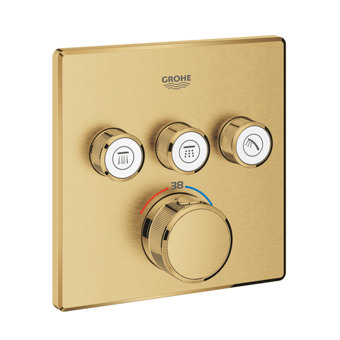 Термостат для душа встраиваемый на 3 потребителя Grohe Grohtherm SmartControl 29126GN0