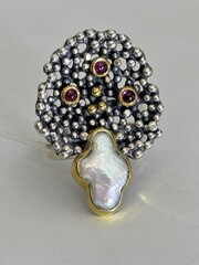 Россыпь (кольцо из серебра)