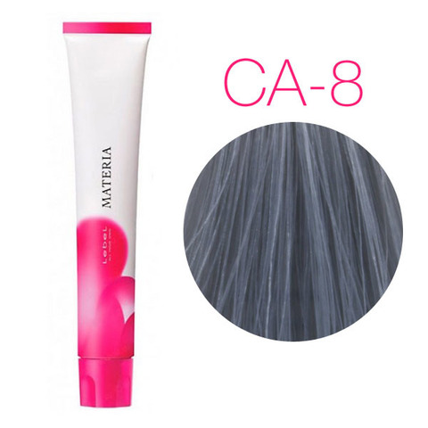 Lebel Materia 3D Ca-8 (светлый блондин пепельный кобальт) - Перманентная низкоаммичная краска для волос