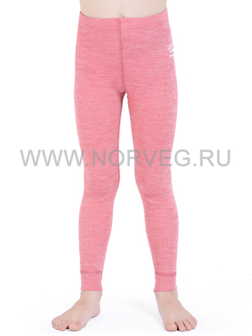 Терморейтузы из шерсти мериноса Norveg Soft Red Melange детские