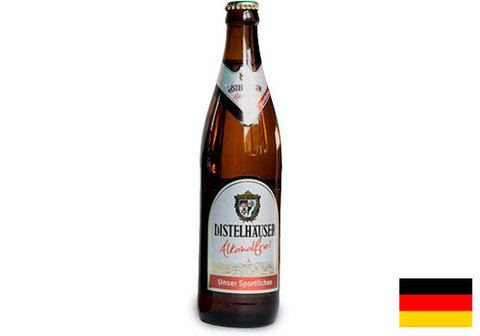 Пиво безалкогольное "Distelhauser" светлое, 500мл