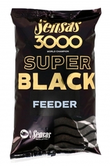 Прикормка Sensas 3000 Super BLACK Feeder 1кг