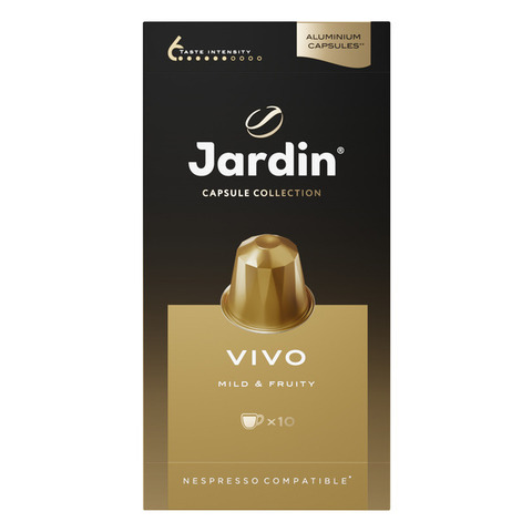 купить Кофе в капсулах Jardin Vivo, 10 капсул для кофемашин Nespresso (Жардин)