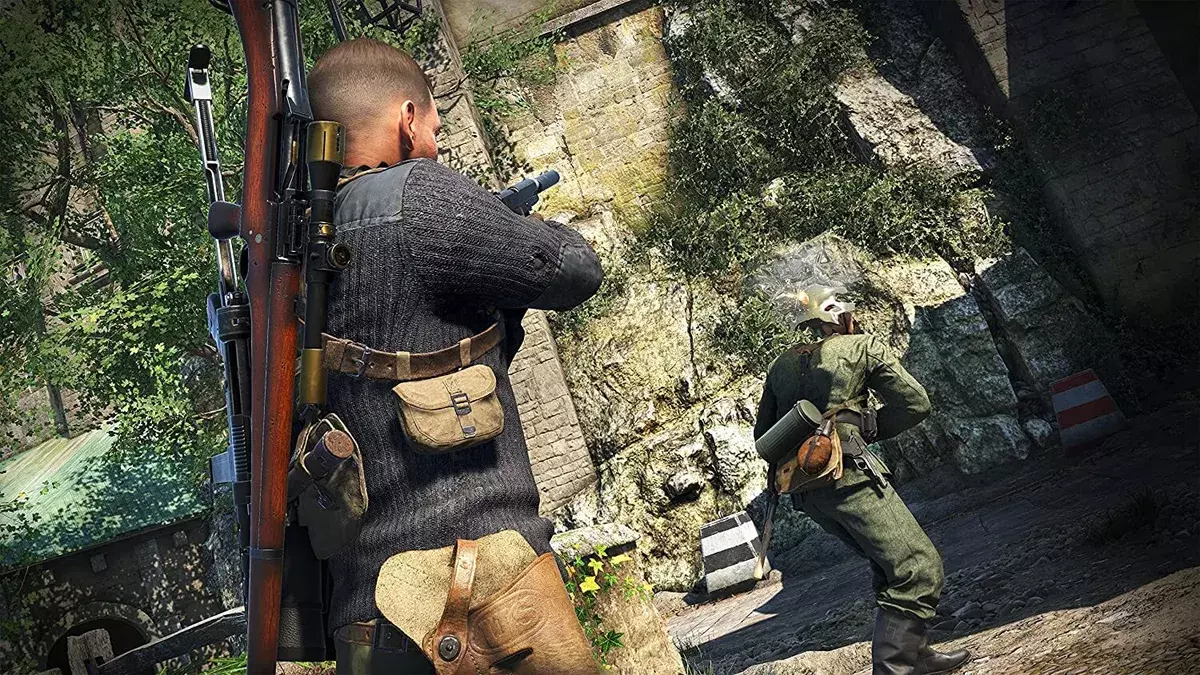 Купите диск с игрой Sniper Elite 5. Стандартное издание (PS4, интерфейс и  субтитры на русском языке)