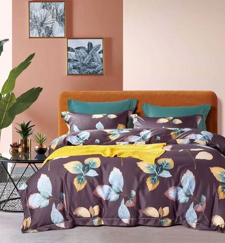 Постельное белье 2 спальное евро Asabella 1909-6