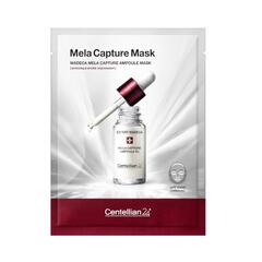 Centellian24 Маска тканевая для сияния кожи - Madeca lab mela capture ampoule mask, 25мл