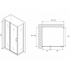 Abber Sonnenstrand AG04100MS-S100M Душевой уголок, 100x100x195