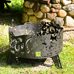 Костровая чаша Искры Костра Хохлома