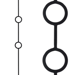 Балясина двойной круг