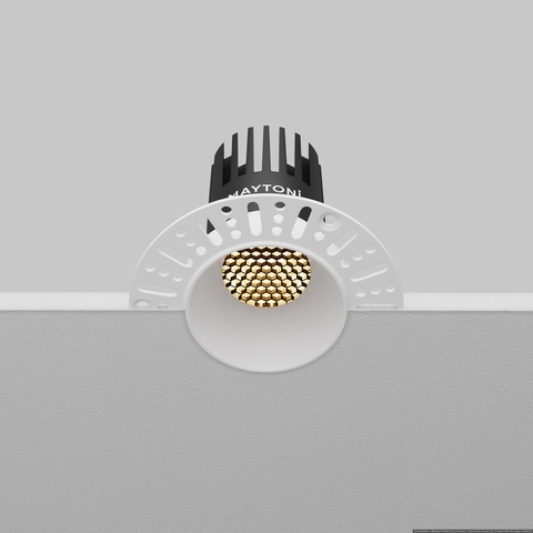 Встраиваемый светильник Maytoni Dip DL119-10W-2.7K-TRS-W