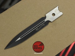 Клинок для Microtech Ultratech Ultratech Death Card D/E "Memento Mori" A+++ - черный
