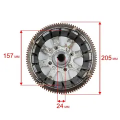 Якорь DDE (ротор)DPW190i сторона возд. фильтра (7201-9900-0W09)