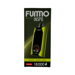 Одноразовая электронная сигарета Fummo GTS 18000 - Мохито Лимон Мята (18000 затяжек)