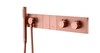 Boheme 133-SYS-CB Смеситель ZODIAC THERMO с ручным душем COPPER BRUSHED