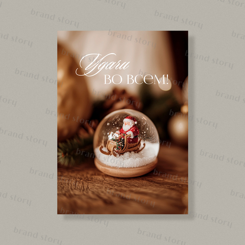 Открытка НГ227 (10 шт.) 7 х 10 см