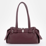 Сумка Саломея 2032 гладкий бордо