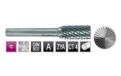 Бор-фреза твердосплавная B(ZYAS) 10,0x20x60x6мм HM Ruko 116017