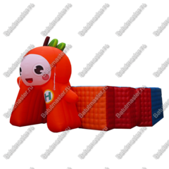 Надувной лабиринт "Ранетка", 8*8*3,6 м