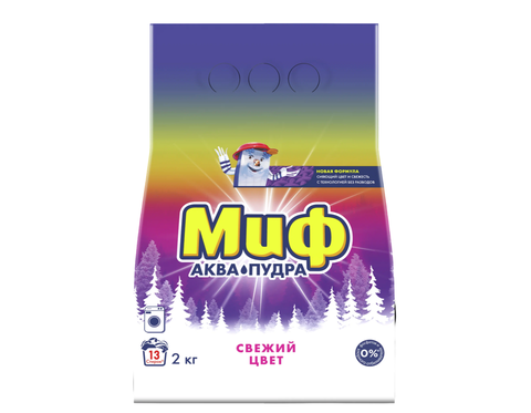 Порошок МИФ авт 2кг Колор, шт
