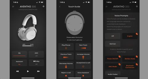 beyerdynamic AVENTHO 300 black, накладные наушники (#1000981)