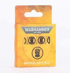 Набор кубиков Warhammer 40000 - Imperial Fists Dice