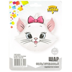 К Фигура, Кошечка белая с бантом, 23