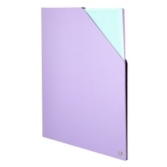 
          Папка архивная Alingar, A4, 330*250 мм, пластик, 1500 мкм, на резинке с 4 файлами, сиреневый