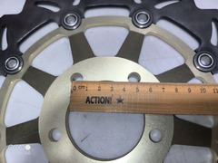 Диск тормозной передний на KAWASAKI ZX6R 600 /ZX9R 900 / ZX12R 1200 NINJA, ZEPHYR 750, GTR 1000, Z 1000 золотой