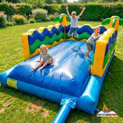 Надувная подушка «FunZone» для приземлений, 6,5×3,5×3 м